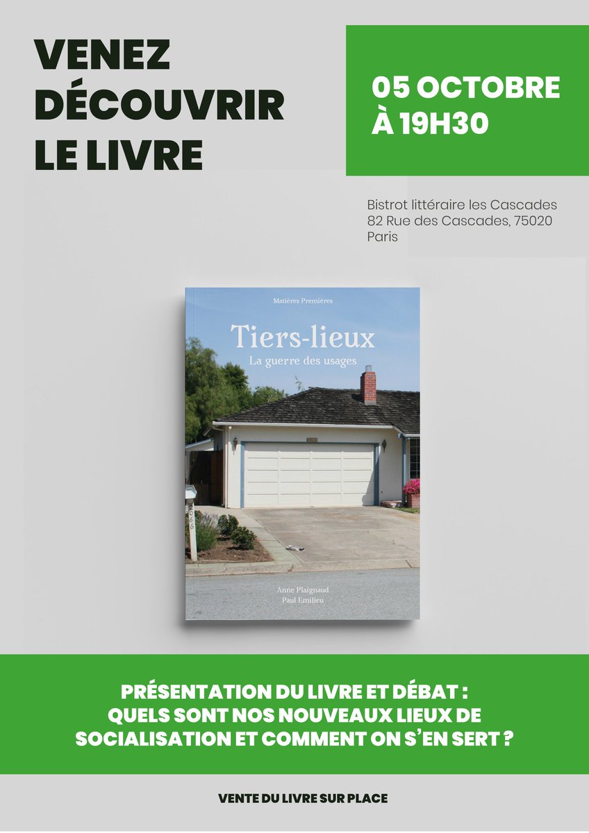 emilieu_'s tweet photo. Si vous souhaitez en savoir plus sur le livre, on vous donne rdv ce jeudi à 19h30 au Bistrot littéraire des Cascades. https://t.co/loz8iJCCFZ