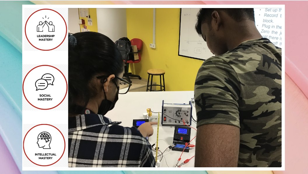 HuiChinSay's tweet photo. Y13 Physics students incorporate HIS Masteries+critical skills+collaborative abilities while conducting specific heat capacity of Aluminium experiment. This knowledge is essential for energy efficiency, automotive engineering, thermal insulation, etc @HISScienceNow @HELPISKL https://t.co/A4T5MIP0bp