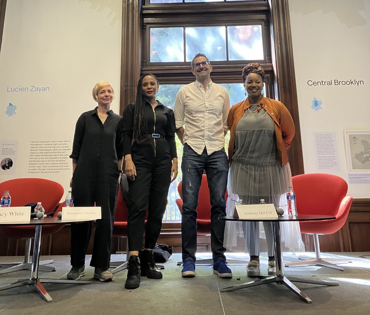 Thoroughly enjoyed speaking on the WELL BEHAVED PEOPLE RARELY MAKE HISTORY panel at @BKBF on Sunday! Great chat about comics, info/entertainment, the importance of these stories and what we can all do. Thanks to everyone who came out!