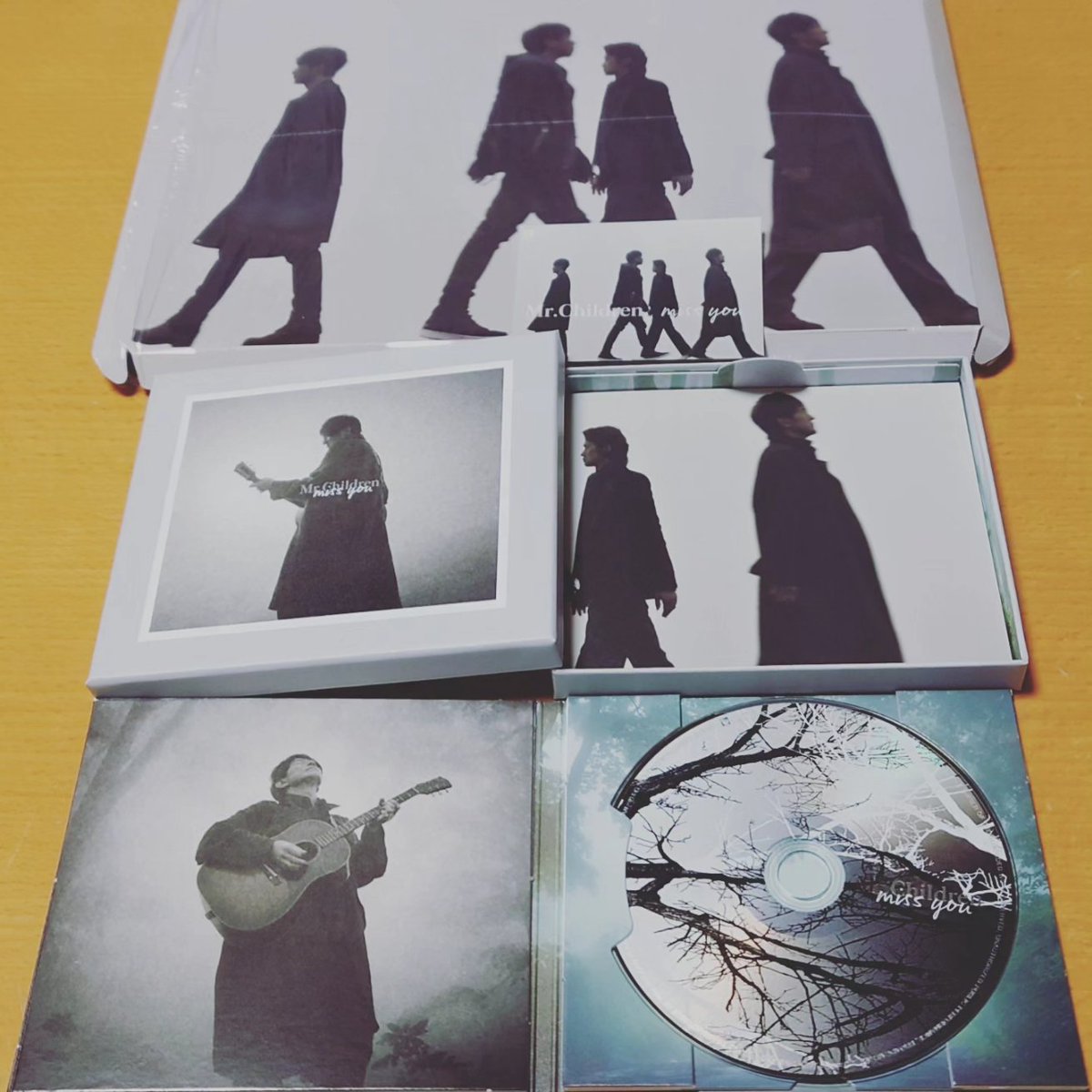 chieco7315's tweet photo. 🍀
Mr.Children
New Album『miss you』💿
無事に届きました💕
なかなか眠れない夜🎶

#MrChildren
#missyou 
#フラゲ https://t.co/STYBSYqm1M