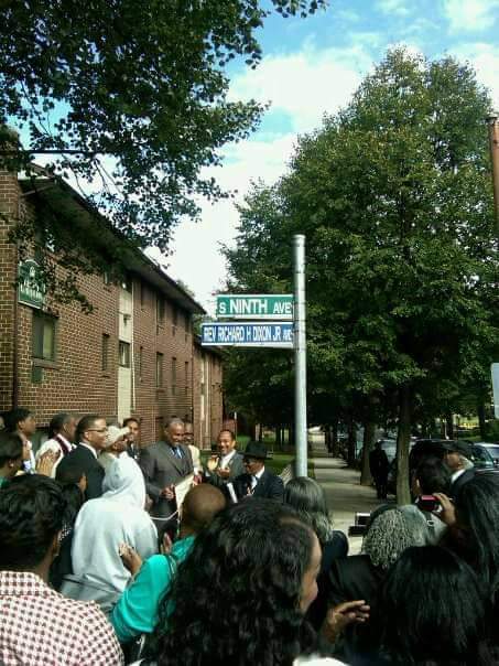 On this date 2010 in Mount Vernon, 9th Avenue and 3rd Street (Martin Luther King Jr. Blvd) was renamed after the Rev. Dr. Richard H. Dixon Jr. 1 of 2 remaining living ministers who went to Oslo with Dr. King to accept his Nobel Peace Prize (the other was Rev. Dr. Wyatt T Walker!