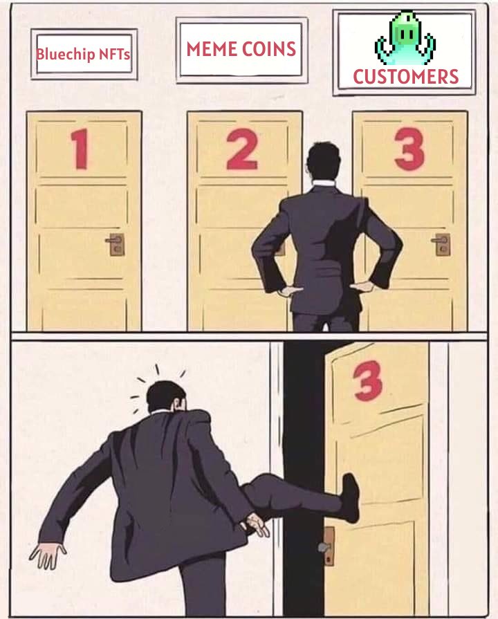 Are you kicking down door #3 as well?