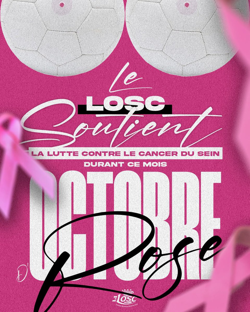 LoudeacOSC's tweet image. 🎗️𝑶𝑪𝑻𝑶𝑩𝑹𝑬 𝑹𝑶𝑺𝑬🎗️

Le LOSC soutient 𝙡𝙖 𝙡𝙪𝙩𝙩𝙚 𝙘𝙤𝙣𝙩𝙧𝙚 𝙡𝙚 𝘾𝘼𝙉𝘾𝙀𝙍 𝘿𝙐 𝙎𝙀𝙄𝙉 durant ce mois d’𝑶𝑪𝑻𝑶𝑩𝑹𝑬 𝑹𝑶𝑺𝑬 🤝🩷

#𝑨𝑳𝑳𝑬𝒁𝑻𝑨𝑵𝑮𝑶𝑺