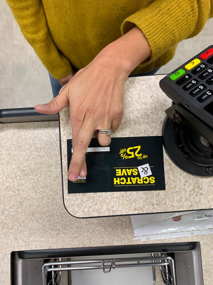 🍀 Old Coin… Shoe Horn… Lucky Pose… Doesn’t matter. EVERYONE SAVES!!!
🤑 DOUBLE SCRATCH &amp; SAVE UP TO 50% OFF YOUR GROCERIES - TODAY!!!