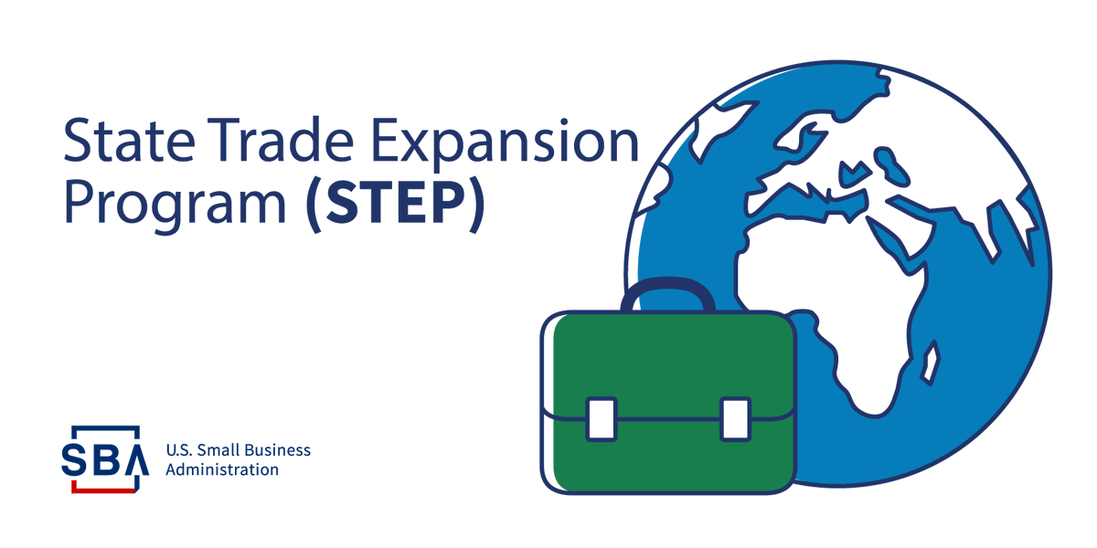 SBAgov's tweet photo. #GoGlobal 🌐 with help from the State Trade Expansion Program!

Through awards to U.S. states and territories, STEP provides grants to cover costs associated with entering and expanding into new international markets.  

Learn how to apply for funding:  https://t.co/kgPeitHvdn https://t.co/SYhvv0e9Sp