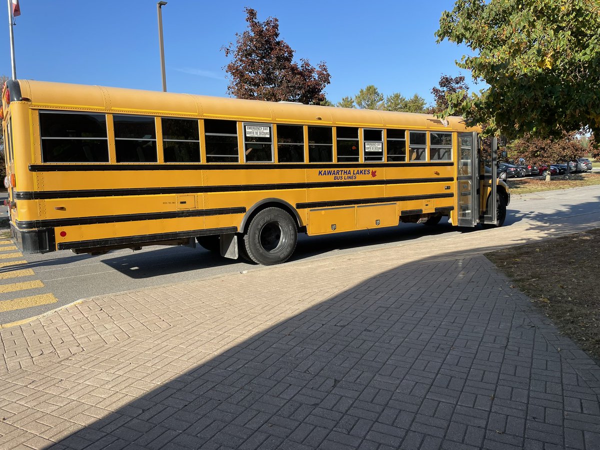 And they are off!!!! Our wonderful grade 6’s along with their amazing teachers <a href="/msridpathsyps/">Ms. Ridpath SYPS</a> <a href="/tmcnab/">T McNab</a> 
Are going to Camp Kawartha!
<a href="/TLDSB/">TLDSB</a> <a href="/syps_powpack/">Scott Young PS</a> 
Have a blast and stay safe.