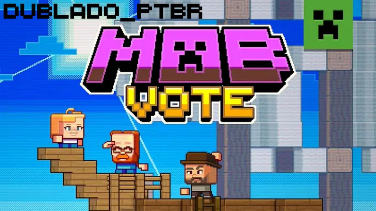 Minecraft Live 2023: Vote no tatu! (Dublado) 