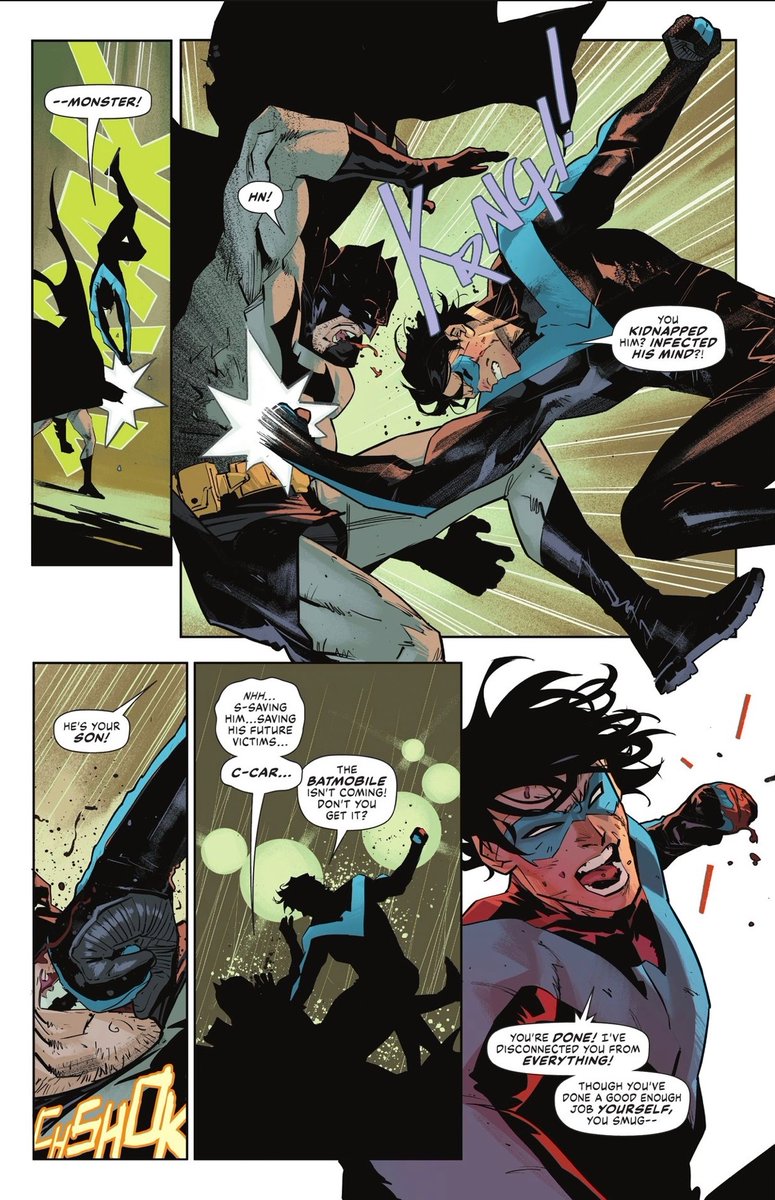 When Nightwing is ANGRY he’s practically unbeatable in h2h against any street tier character.

Art by @Sampere_art , @JavierGarron , @Bruno_Redondo_F , and @JorgeJimenezArt 

#Nightwing 
#Batman 
#GothamWar
#dccomics