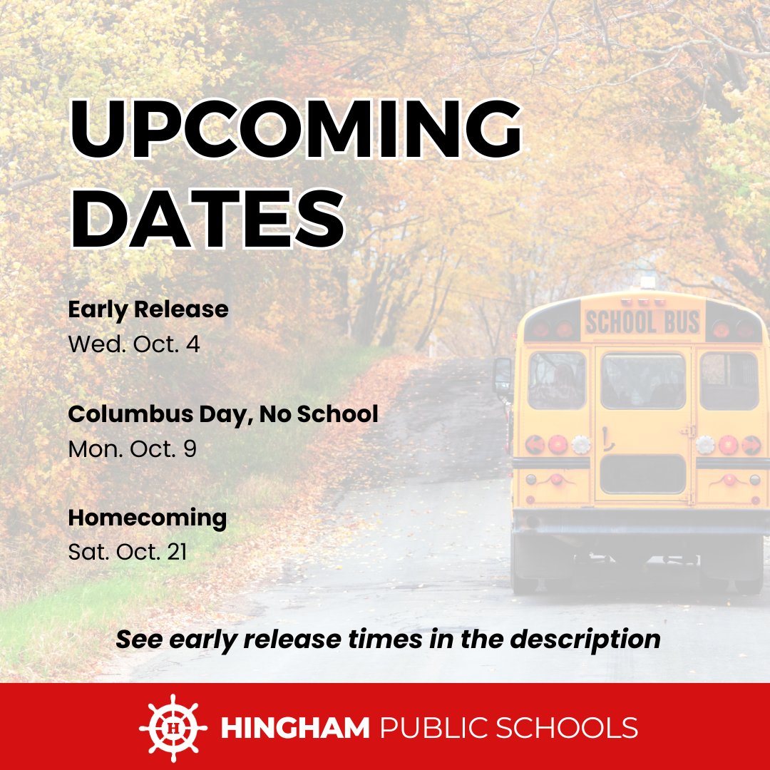 Hingham Public Schools tweet media