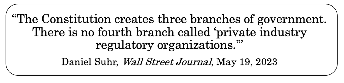 Some things seem obvious, like saying a private organization can't run its own private police department armed with the full force of federal law. Our HISA Hearing is tomorrow - join our fight at AmericanRights.org/save-horseraci…