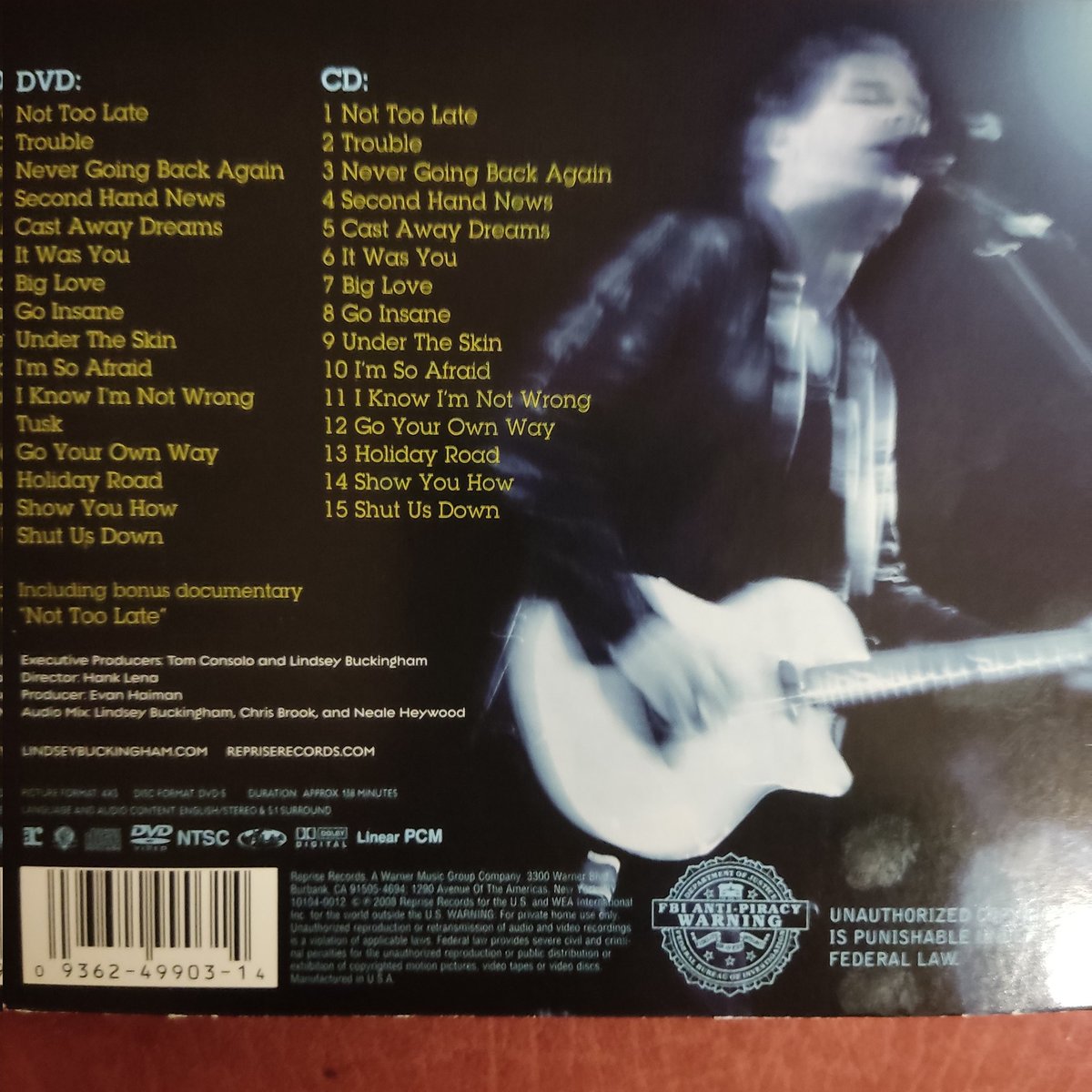 Happy birthday to the amazingly talented Mr Lindsey Buckingham. Wishing him all the best and enjoying this awesome live performance, showcasing his wondrous guitar skills. The guitar solo on I'm So Afraid is 💥. #lindseybuckingham #NowPlaying️ #birthday