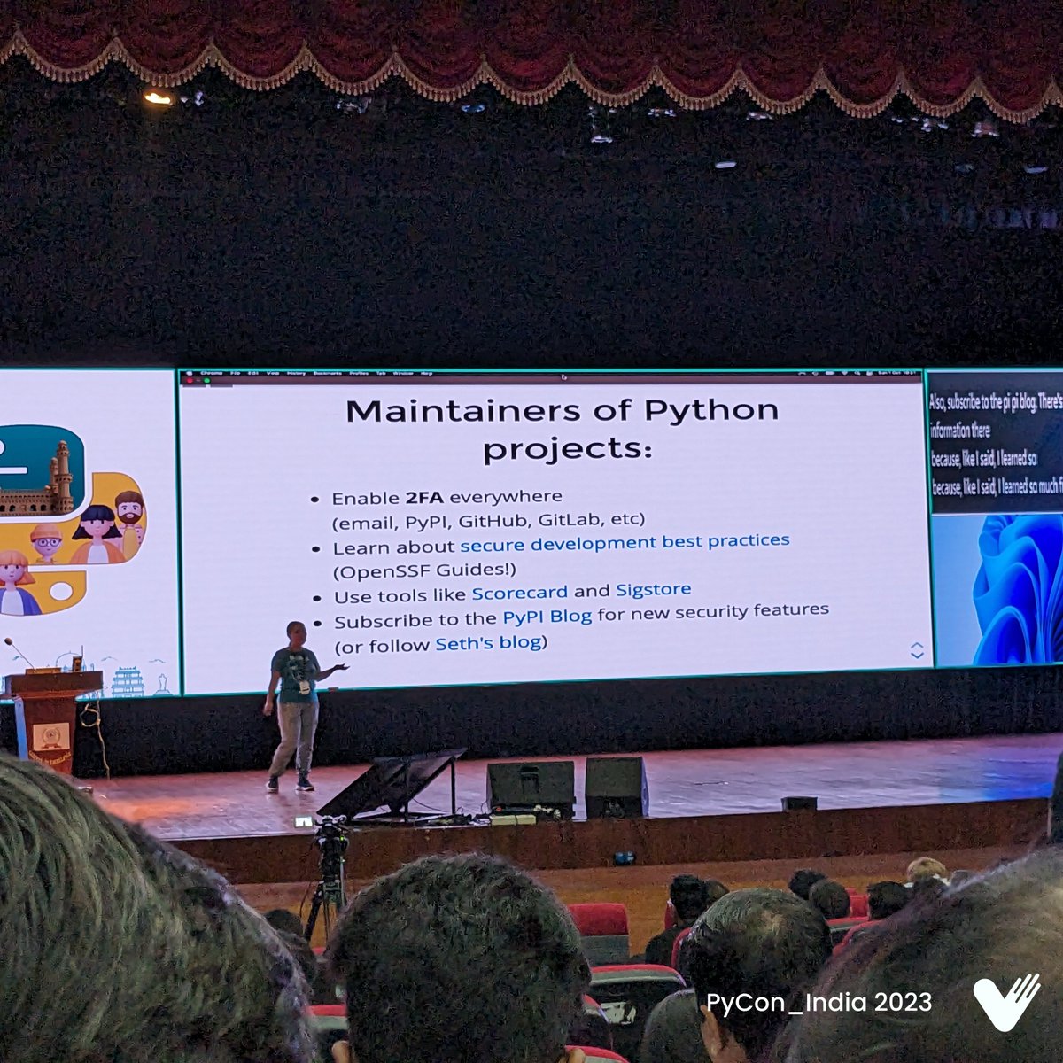 Venzo_Tech's tweet image. Venzo Technologies had an incredible time at PyCon India 2023! 🐍✨
It was an honor to be part of this premier conference, and we're excited to bring back new insights and ideas to fuel our innovation.
.
.
#PythonForAll #PyconIndia2023 #PyconIndia #pyconf #Venzoian #Venzo