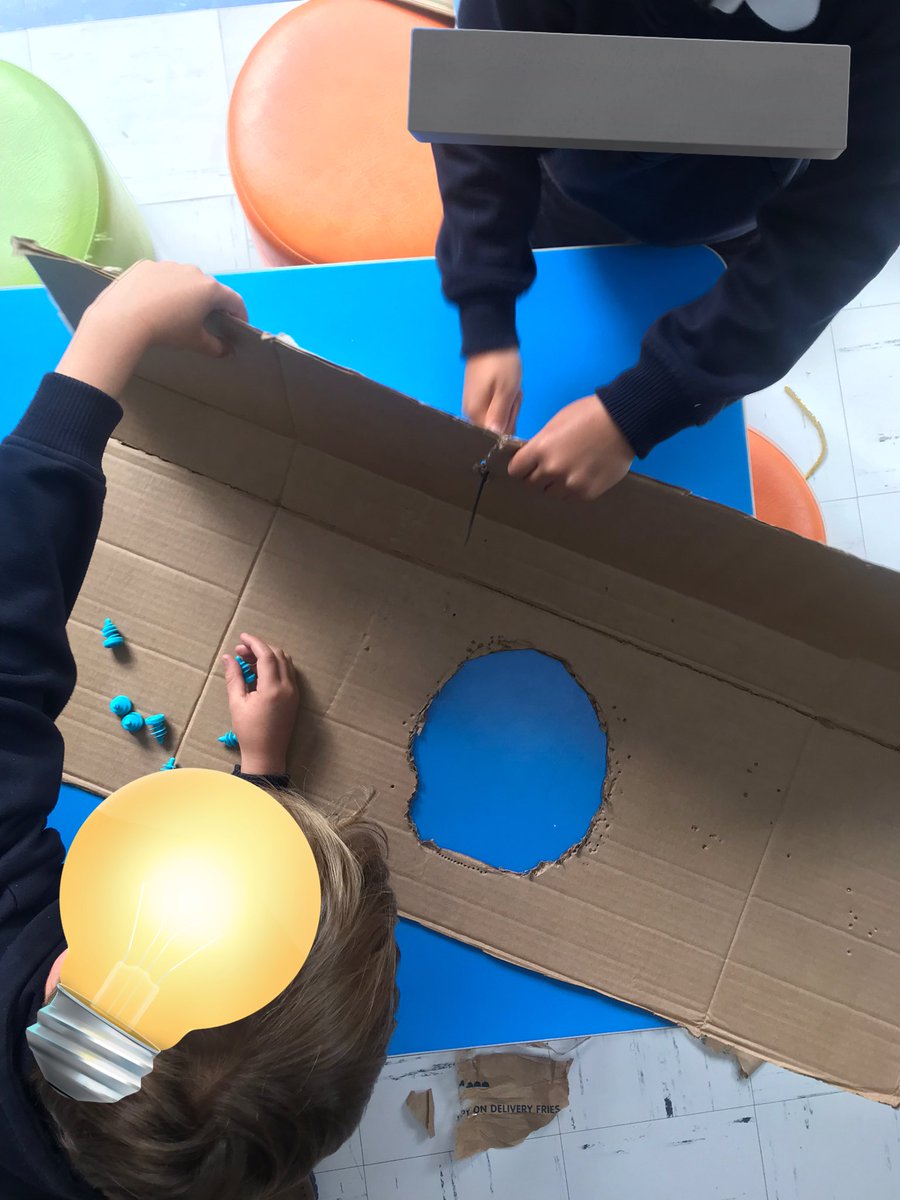MrCramer's tweet photo. Operation Sound Booth! 

Problem:
In our busy and noisy school, #2ndGrade Ss have no quiet space to record their podcasts!

Solution:
Use the #EngineeringDesignProcess to #design &amp; #create mini sound booths that Ss will use to record their literacy-based #podcast series! https://t.co/eNeCUKJmAq