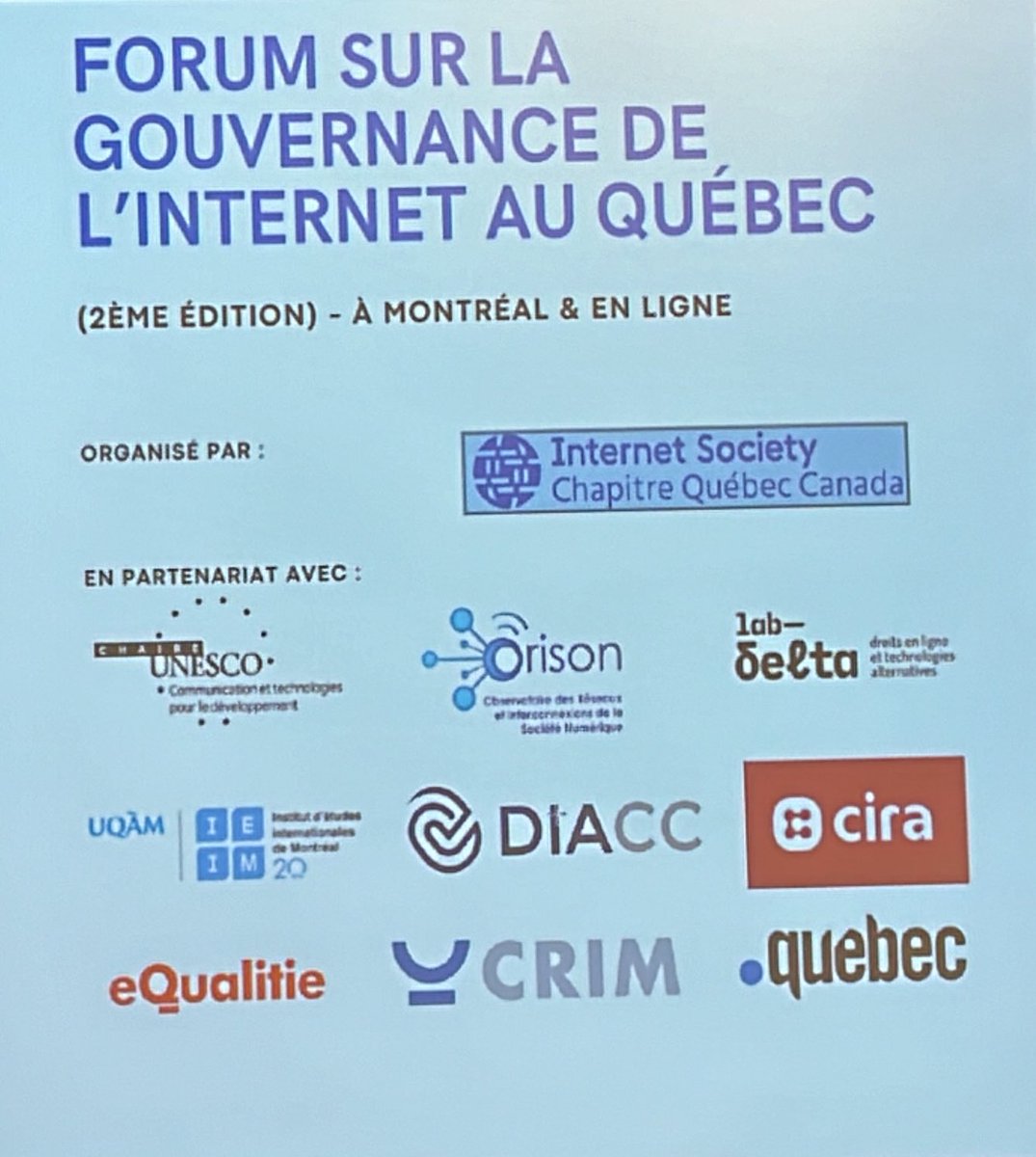 AlecBoudreau's tweet photo. Ravi de passer la journée au Forum sur la gouvernance de l’internet au Québec 🍁. Le thème de cette année : la souveraineté numérique. 

Hâte d’échanger avec vous tous ! #FGIQuébec #SouverainetéNumérique https://t.co/ZC6JWwTF90