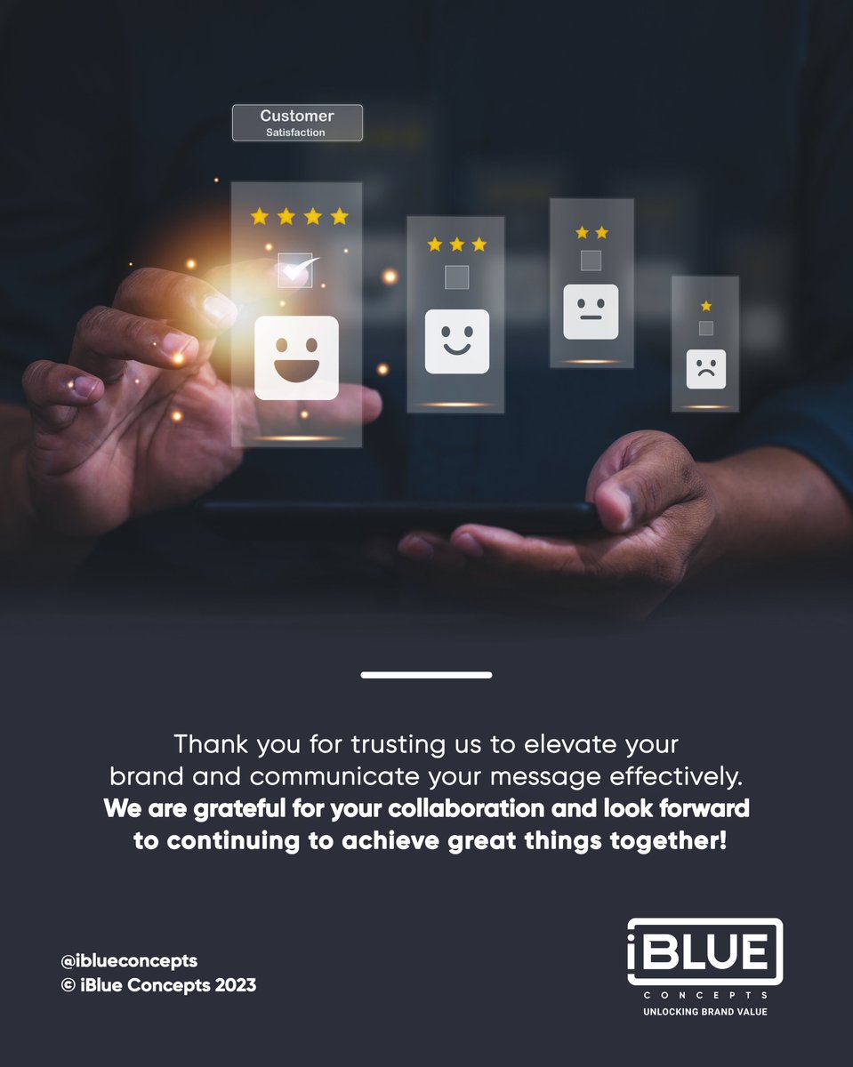 iBlueConcepts's tweet photo. Happy Customer Service Week!
We celebrate the extraordinary partnerships that drive our Agency's success.
From strategic PR campaigns to unlocking brand value, our clients are at the heart of everything we do. 😎🫶👊
#loyalty #customerlove #thankyou #murakoze #care #customercare https://t.co/bXl89ncZij