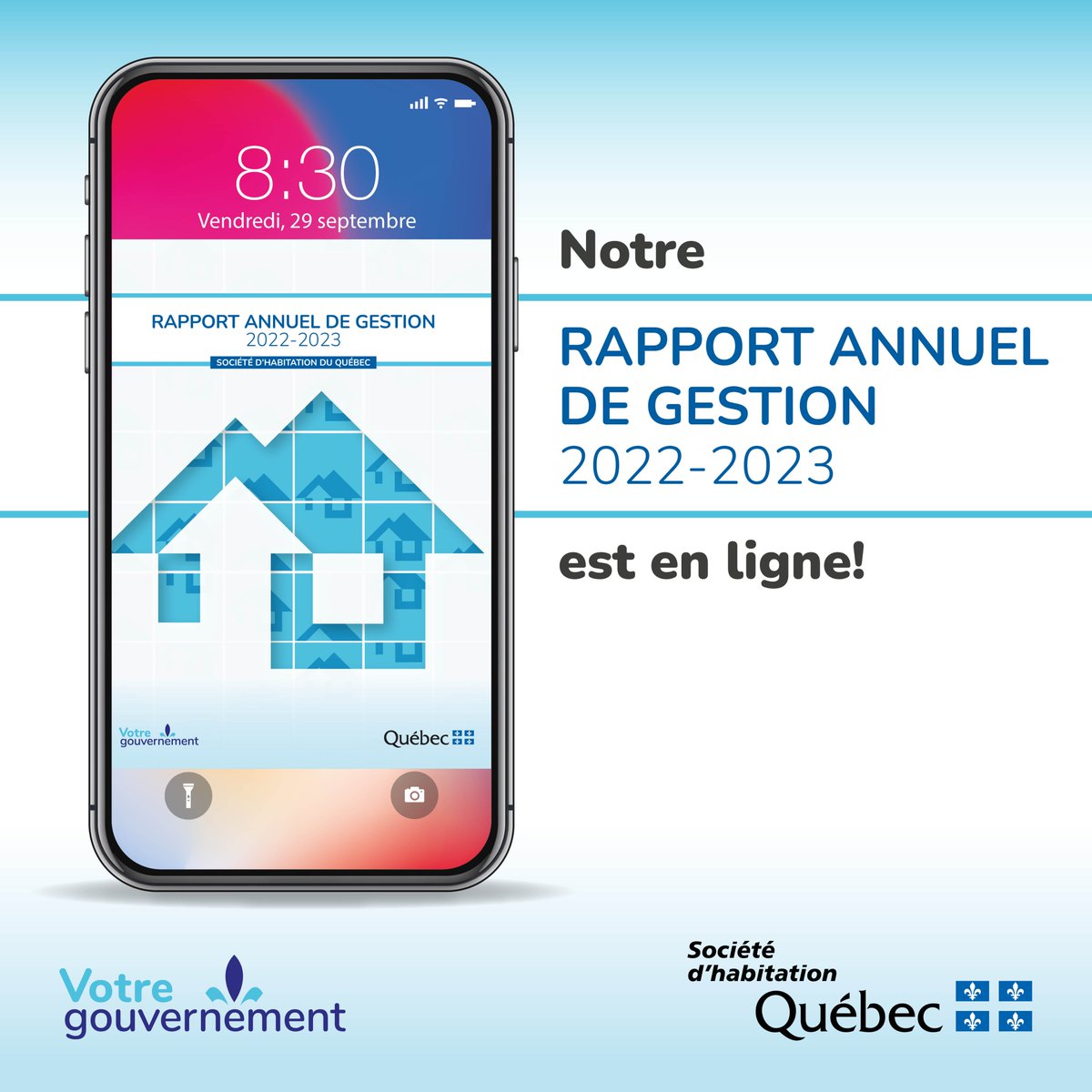 HabitationSHQ's tweet photo. La SHQ a déposé son rapport annuel, dont les résultats démontrent bien son rôle essentiel, alors qu'elle a aidé 𝟰𝟯𝟴 𝟬𝟬𝟬 𝗽𝗲𝗿𝘀𝗼𝗻𝗻𝗲𝘀 en 2022-2023, soit 193 000 ménages, dont 86 % sont à faible revenu et 49 % sont formés de personnes âgées.
▶️ https://t.co/ivnmXJIoQf https://t.co/cHYjmVztXm