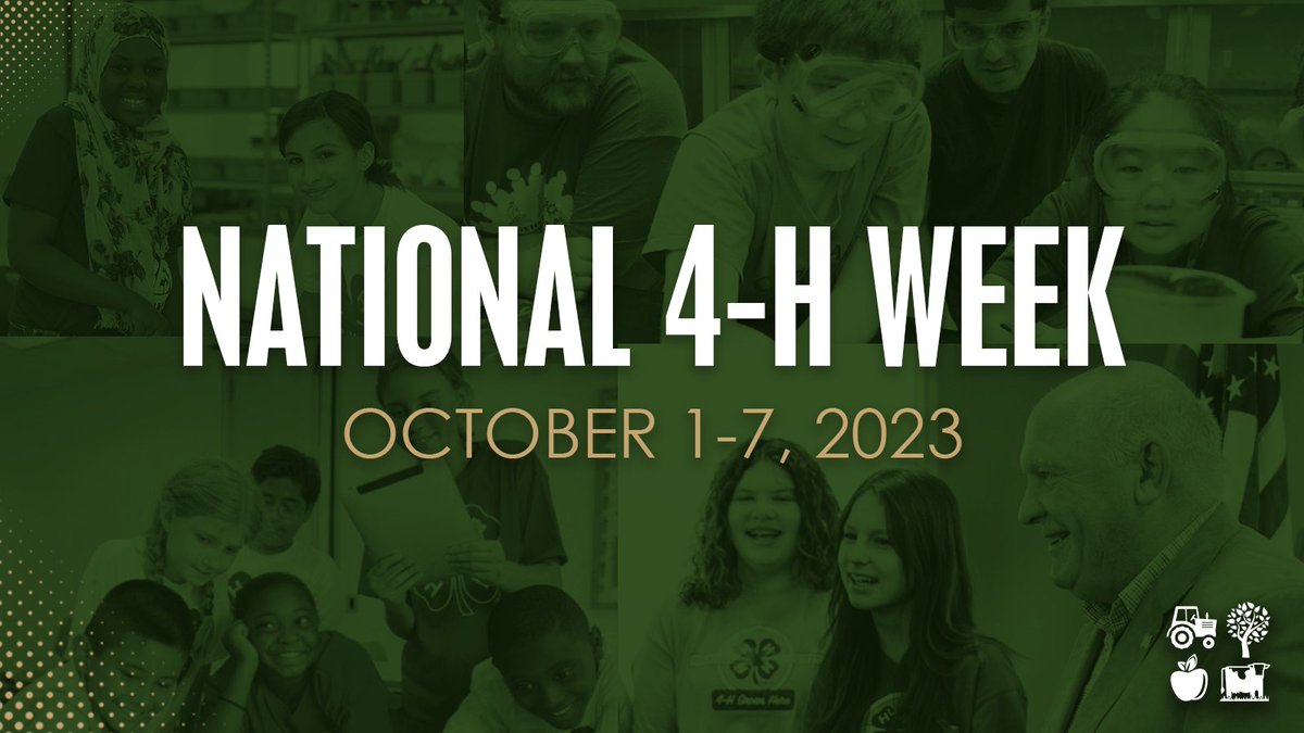 HouseAgGOP's tweet photo. The future of agriculture, science, and community leadership looks bright thanks to youth development organizations like @4H who educate and inspire students to become successful and proactive leaders. #4HWeek https://t.co/CMzubBqQM2