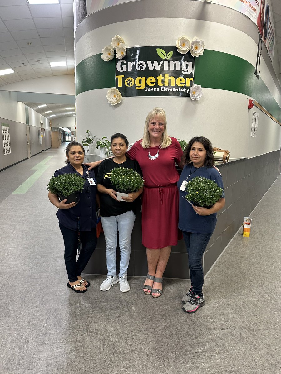 We are so thankful for our amazing custodians! They keep our school clean and beautiful each day. Thank you!