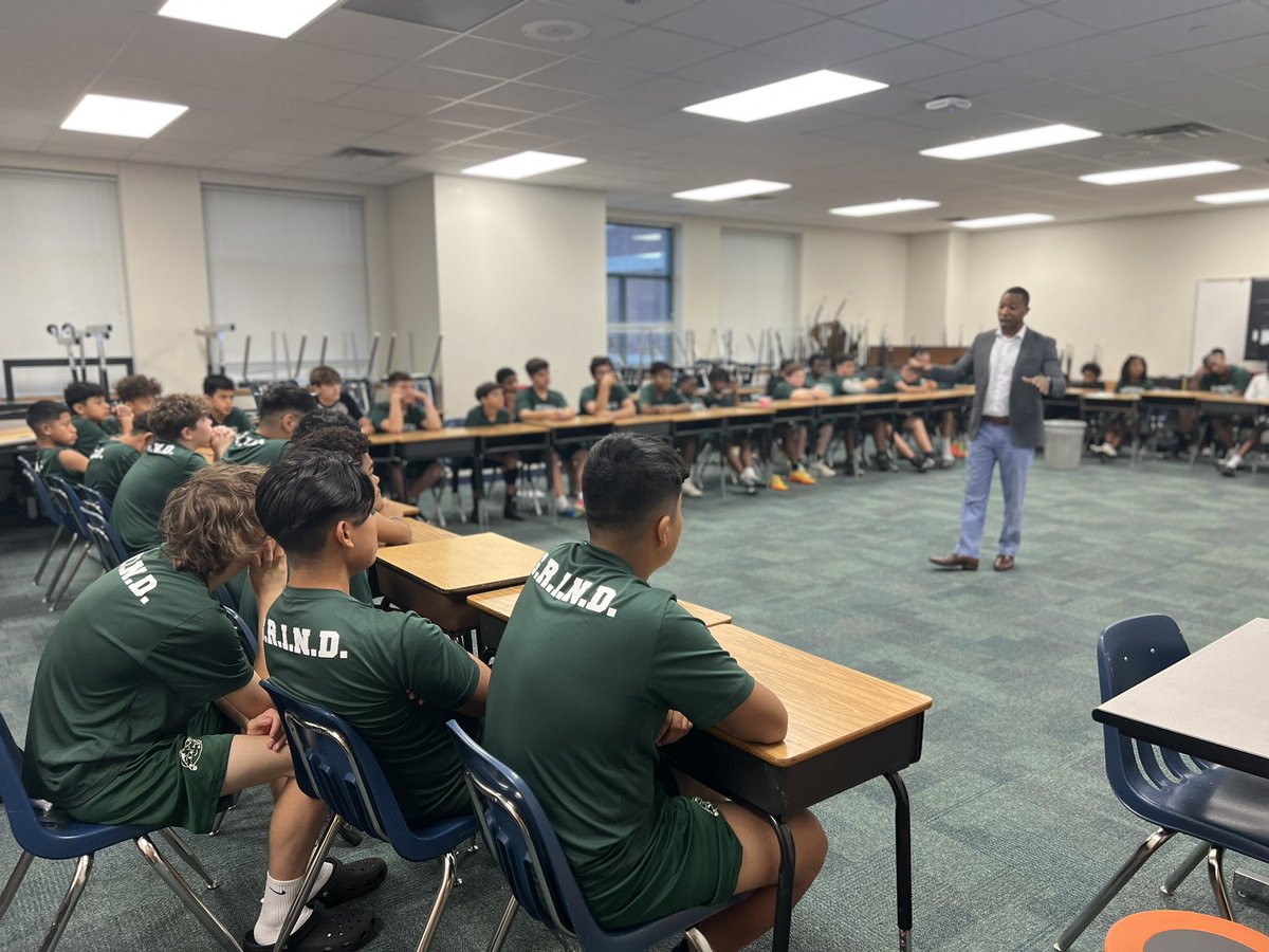 Ted Polk Middle School - CFBISD tweet media