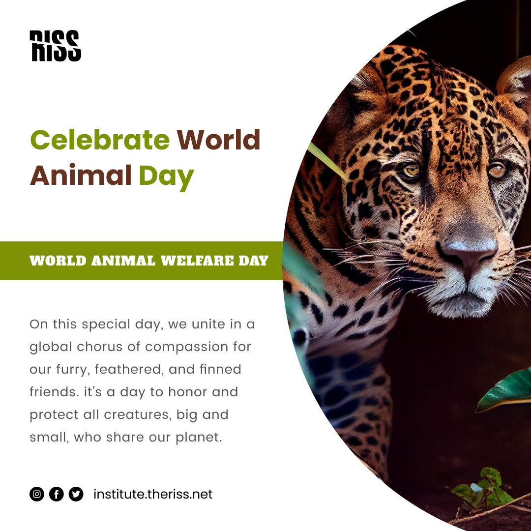 04-0ctober 🌍🐾 Celebrating World Animal Day and the incredible diversity of life on our planet! Let's raise awareness, spread compassion, and take action to protect and care for our furry, feathered, and finned friends. Every small act of kindness counts. 🌿🐕🦁