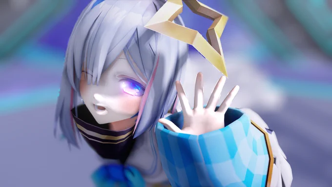 かなたん© 2016 cover corp. #かなたーと #かなたんMMD 