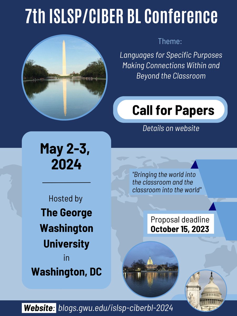 KelleyIIB's tweet image. Time is running out to submit papers for the next conference. #businesslanguage
