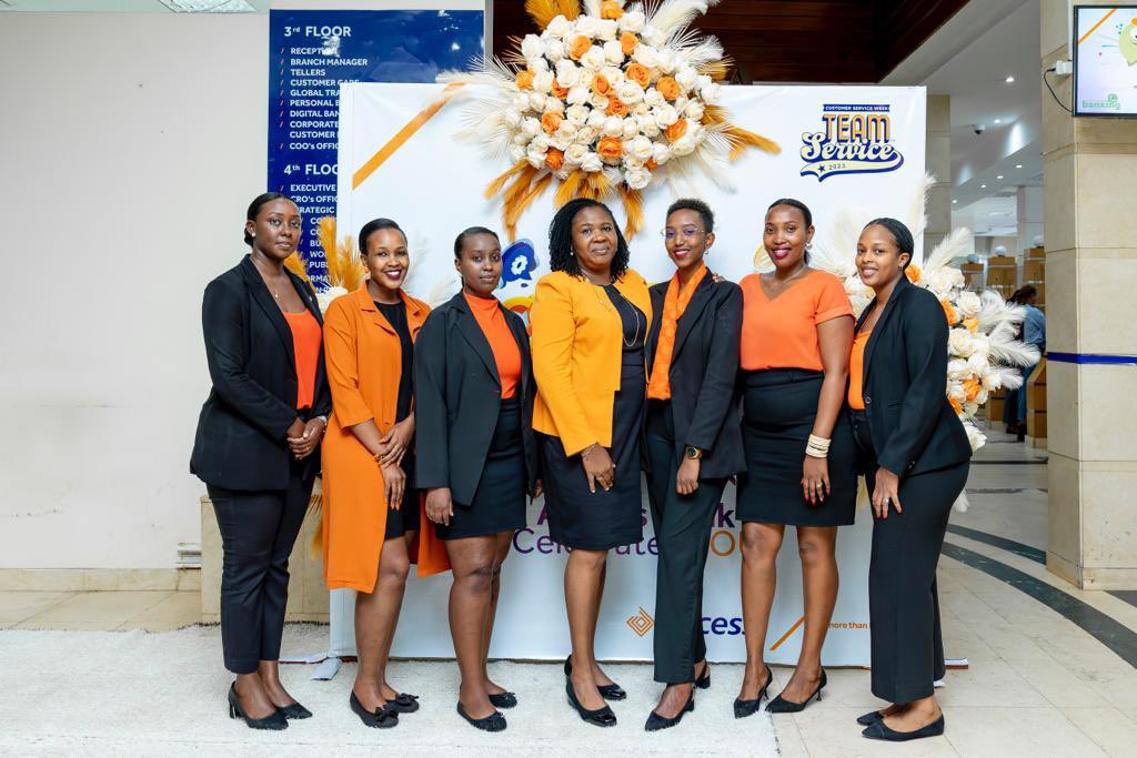 accessbankrw's tweet photo. Day 2 of Customer Service Week at Access Bank: Welcoming smiles and top-notch service are our daily agenda!  We're always here to make your banking experience exceptional. 

#AccessMore #CSW2023 #AccessCares #CustomerServiceWeek https://t.co/D1sJVXv3GK