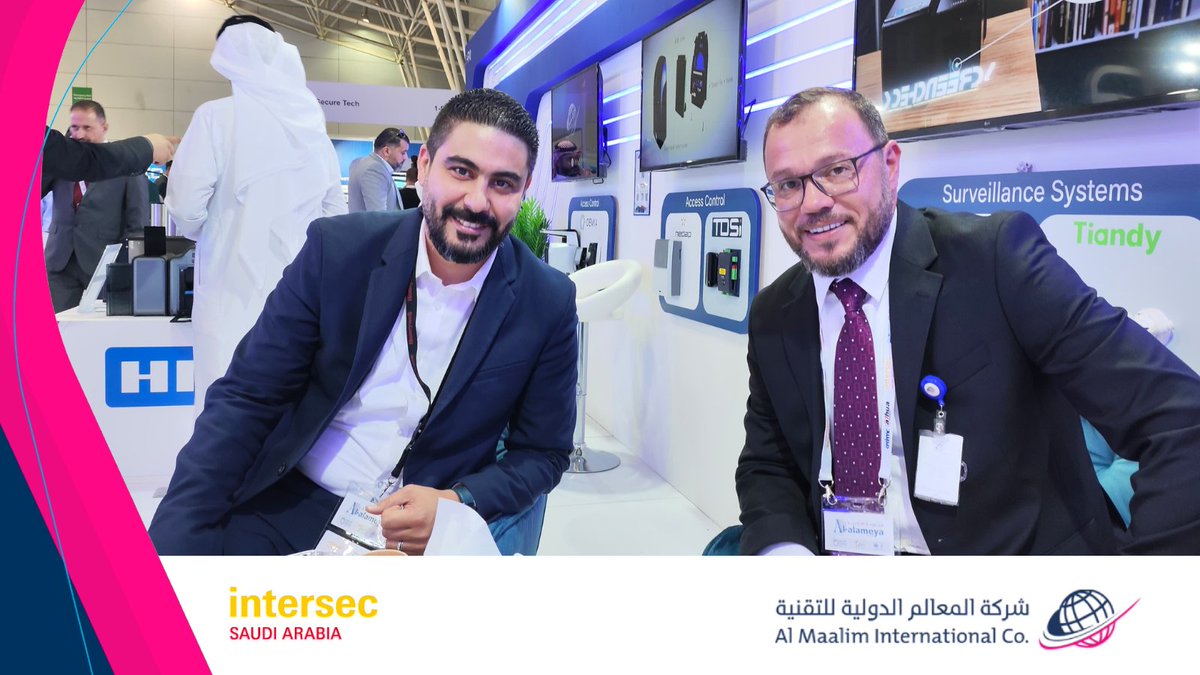 maalimco's tweet image. سعيًا لتطوير علاقة التعاون المشترك سعدنا بزيارة الأستاذ قاسم حمدي مدير مبيعات شركة Honeywell، في أول أيام معرض إنترسك السعودية، حيث تمحور اللقاء حول تطوير الاعمال واثراء العلاقة بين الموردين والعملاء.
.
.
.
.
#إنترسك_السعودية #Intersec2023 #intersecksa