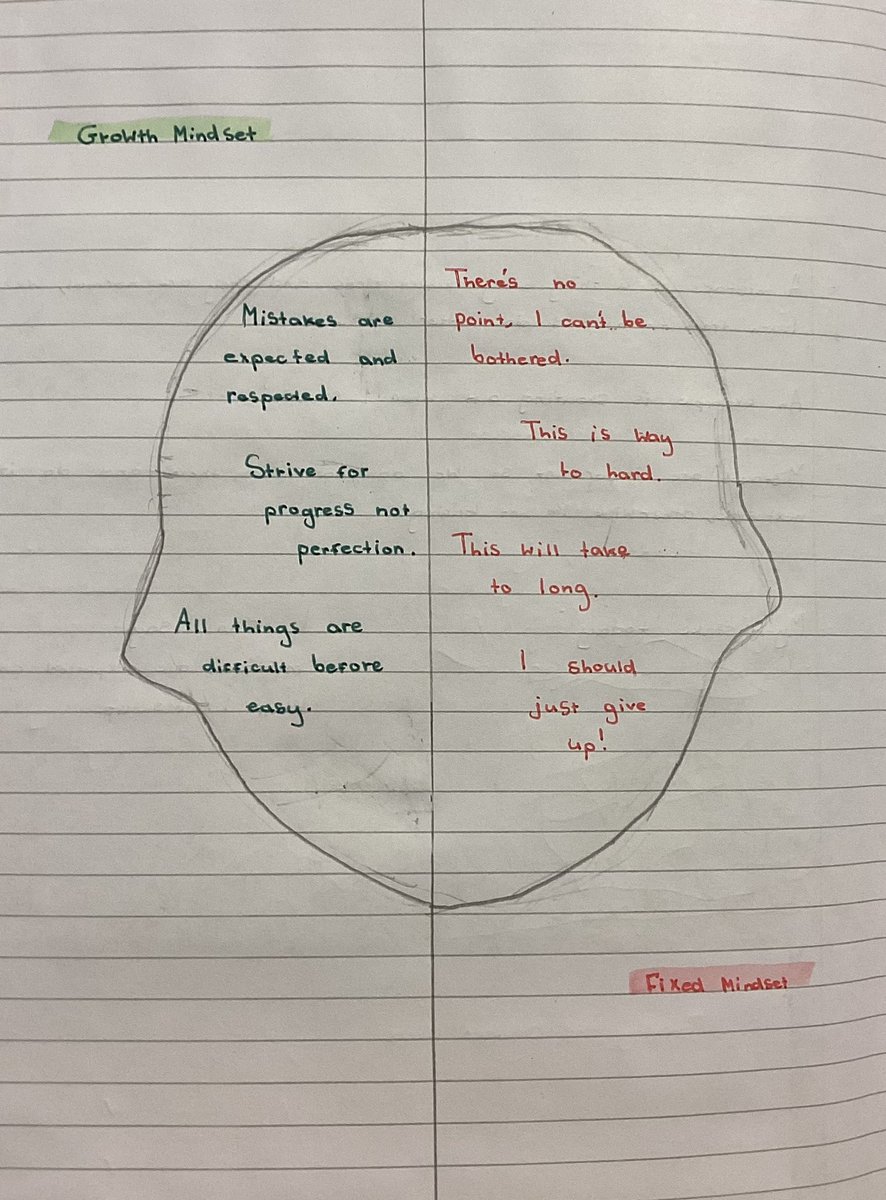 NW7StVincents's tweet photo. UKS2 have been learning about growth and fixed mindsets #mistakesaregood #pbl https://t.co/Z0uaQpHvqH