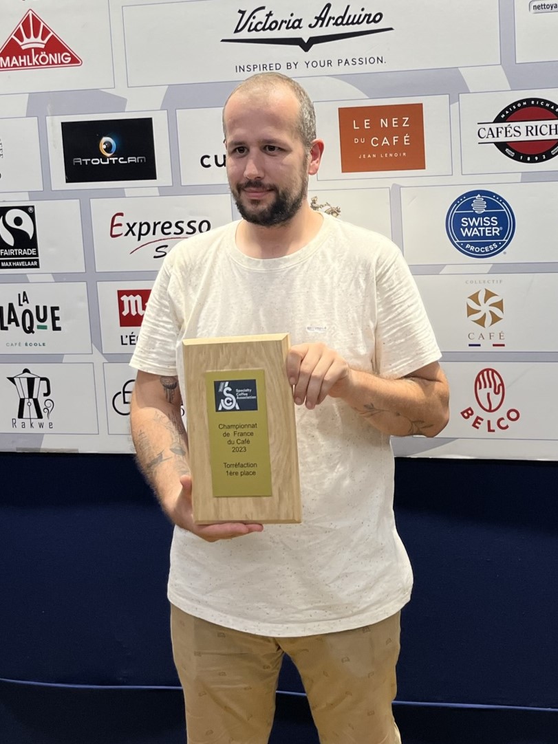 Félicitation à Erwan Alonso pour sa première place au Championnat de France de Torréfaction en partenariat avec <a href="/scafrance_news/">SCA France</a> ☕️✨