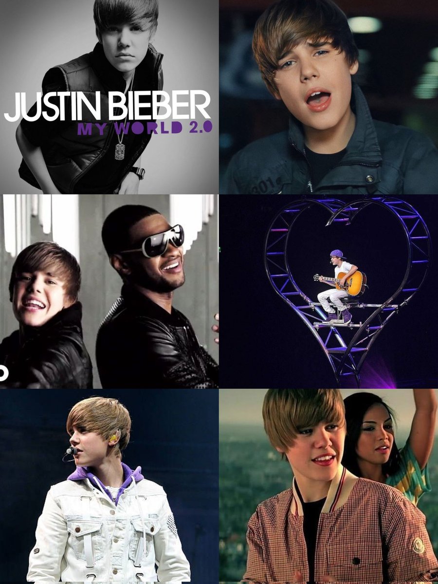 Justin bieber's my world 2.0 era
         that’s it, that’s the tweet