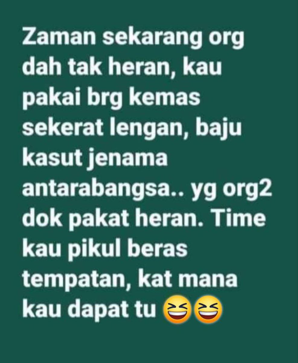 Masa zaman Jepun makan ubi kayu
Zaman MADANI menteri kayu