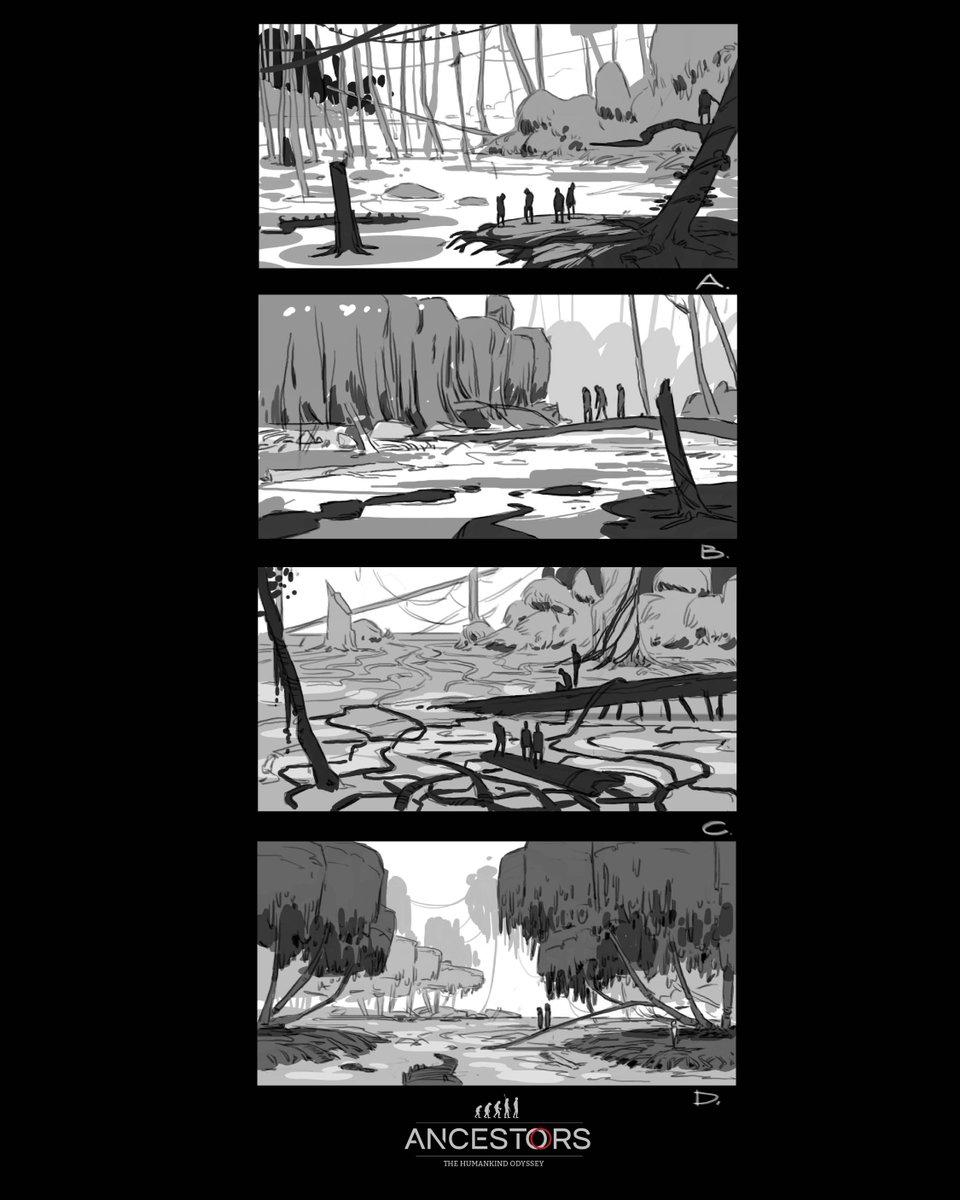 🌿🌍 Early Concept  🌿🌍

Take a step back in time and explore the concept art that laid the foundation for the world of Ancestors.