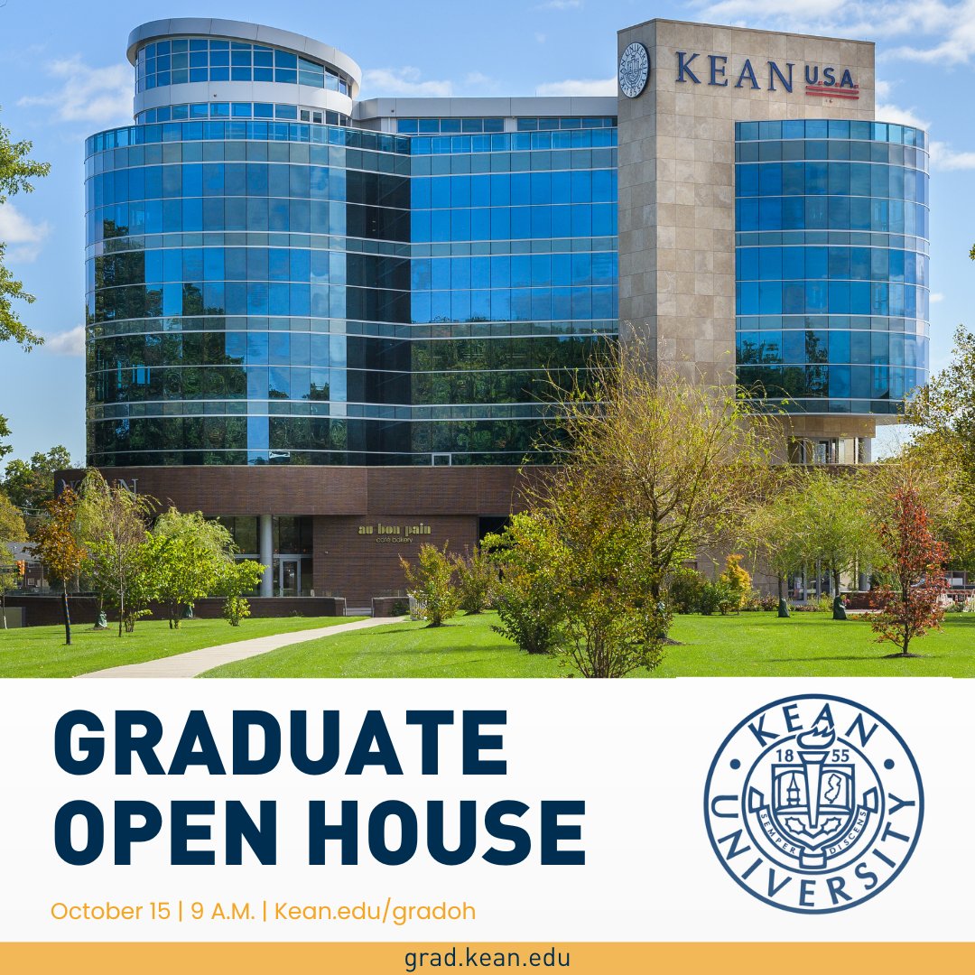 Kean University Graduate School tweet media