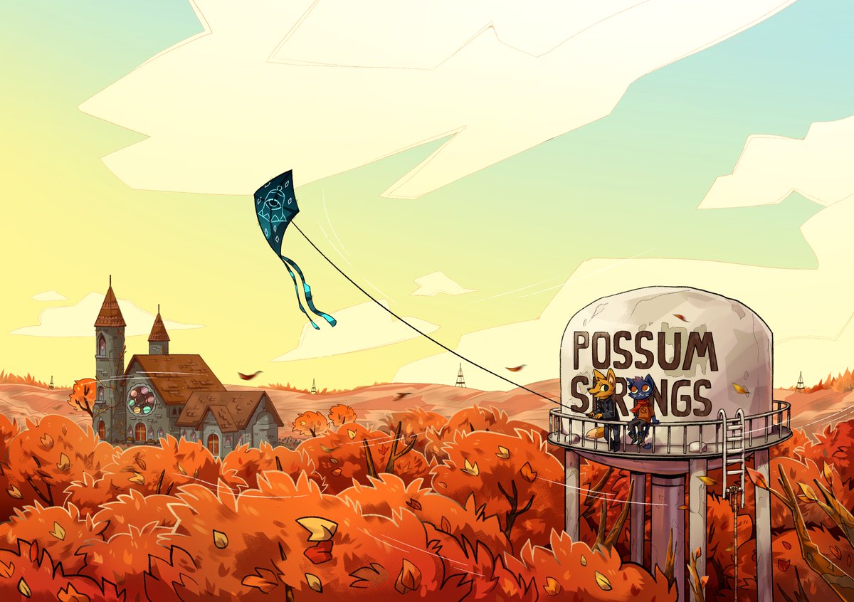 my contribution piece to the <a href="/nitwzine/">night in the woods: zine</a>! was very honored to work on the project and the book turned out awesome! (btw link to timelapse down below)