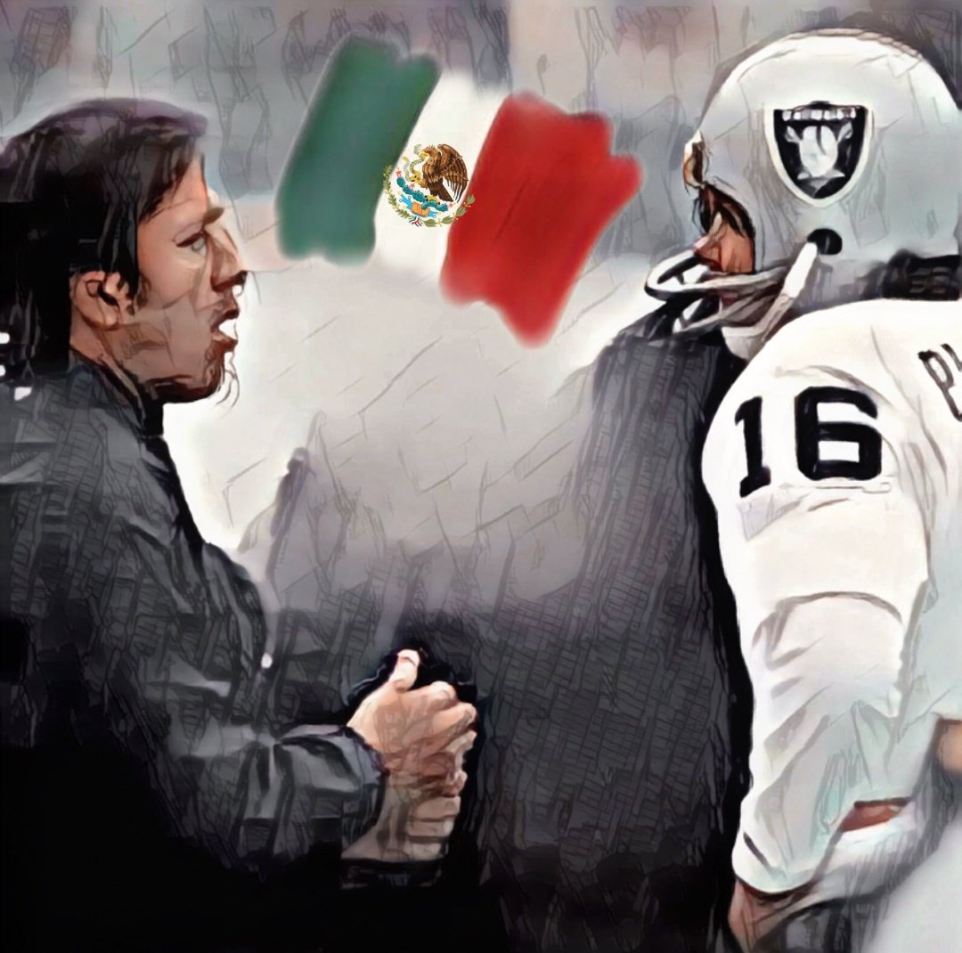 Tom Flores 🇲🇽 Jim Plunkett 
#HispanicHeritageMonth2023
#RaiderNation