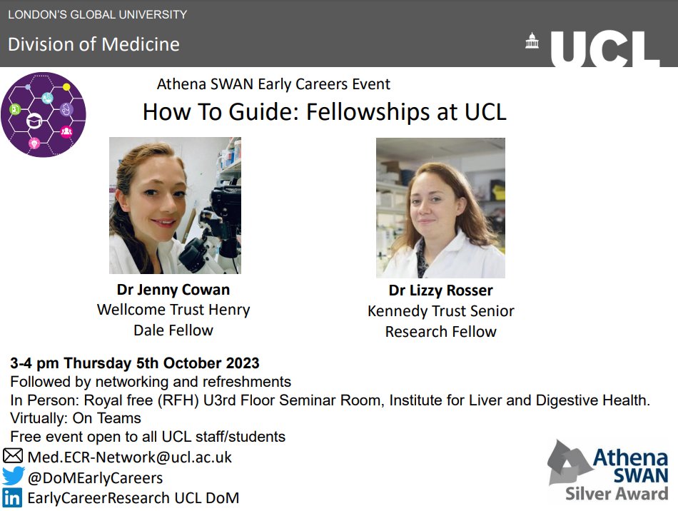 UCL DoM Early Careers tweet media