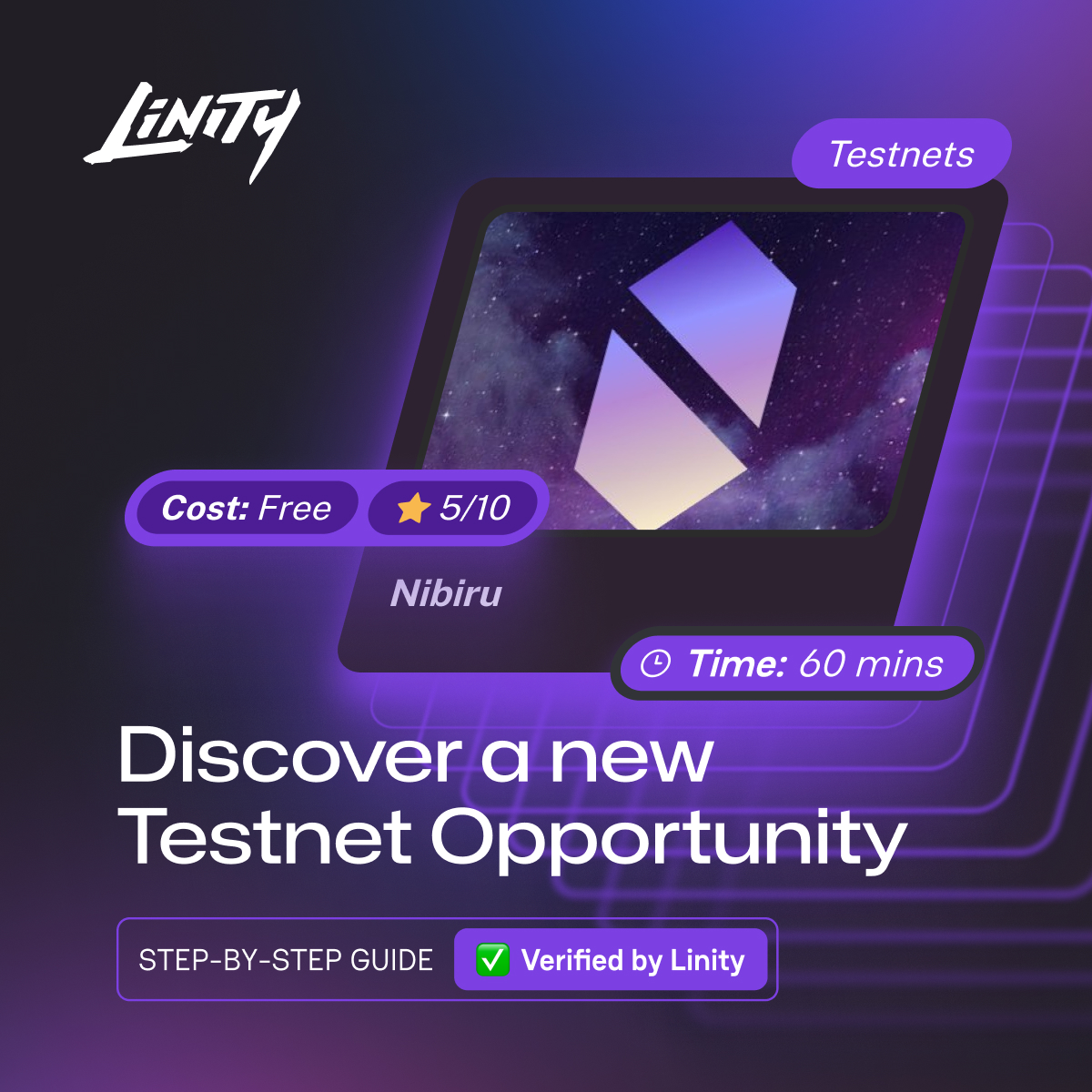 linity_com's tweet photo. Hey fam!  

Check out our step-by-step guide on Testnet from 
@NibiruChain 

🤑 $8.5M funding

Check it out 👉https://t.co/iIgZ8apZxR

Our rating – 5/10
Cost – $0
Risk – Low
Time – 60 min

🤑Previous similar airdrops brought $800–$24,500

WDYT about it? Please share with us👇👀 https://t.co/2LuNIua8jk