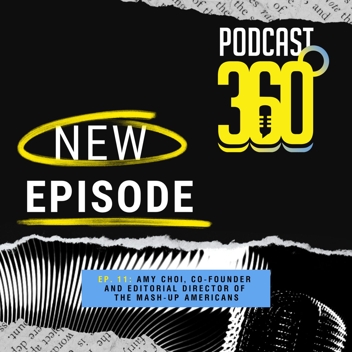🎧 New Episode Alert! 🌟 Join us for the latest episode of Podcast 360, where our host is the fantastic Eric Nuzum, and we're thrilled to welcome Amy Choi, co-founder and editorial director of @mashupamerican , as our special guest. @DCPofficial @awesomechoi @MagnifNoise