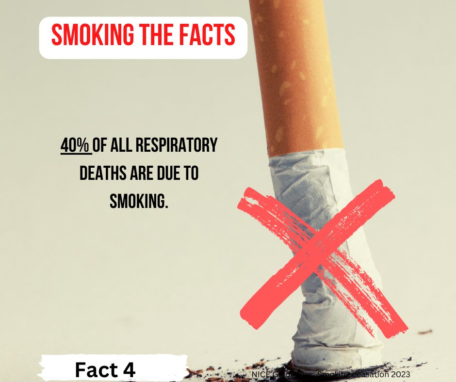 Smoking is the biggest preventable cause of death in the country.

You are FOUR times more likely to stop for good with support and medication so why not access a free stop smoking service via Essex Wellbeing Service today?

essexwellbeingservice.co.uk

#smoking