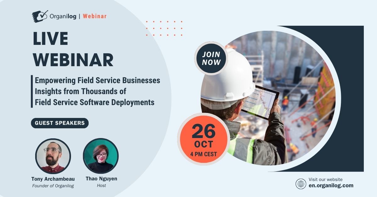 🚀 𝐑𝐞𝐚𝐝𝐲 𝐭𝐨 𝐞𝐥𝐞𝐯𝐚𝐭𝐞 𝐲𝐨𝐮𝐫 𝐛𝐮𝐬𝐢𝐧𝐞𝐬𝐬?

Join our #webinar 👉 us02web.zoom.us/webinar/regist…

📅 Save the date: 𝐎𝐜𝐭𝐨𝐛𝐞𝐫 𝟐𝟔𝐭𝐡, 𝟐𝟎𝟐𝟑 at 𝟎𝟒:𝟎𝟎 𝐏𝐌 (𝐂𝐄𝐒𝐓)

#FieldService #Webinar #BusinessEmpowerment #businessgrowth  💪🚀