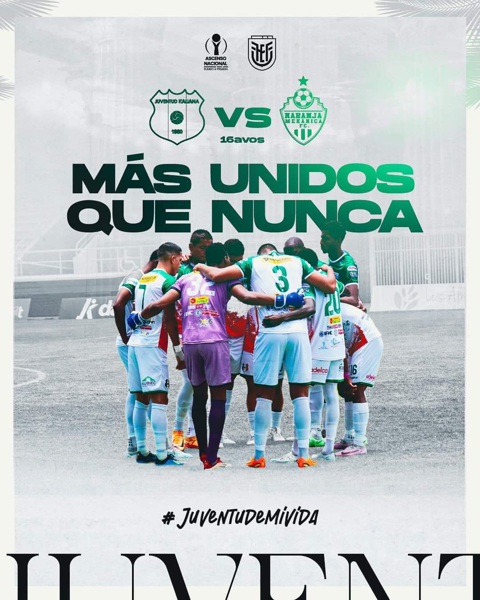 Tres clubes manabitas siguen con vida en Torneo Ascenso 🇪🇨

Aquí sus rivales en los 16avos de final:

⚽️ #DColón vs. #MiguelIturralde 

⚽️ #Politécnico vs. #DQuevedo 

⚽️ #JuventudItaliana vs. #NaranjaMekanica 

#AscensoEcuador #AscensoEC #SegundaCategoría #Manabí
