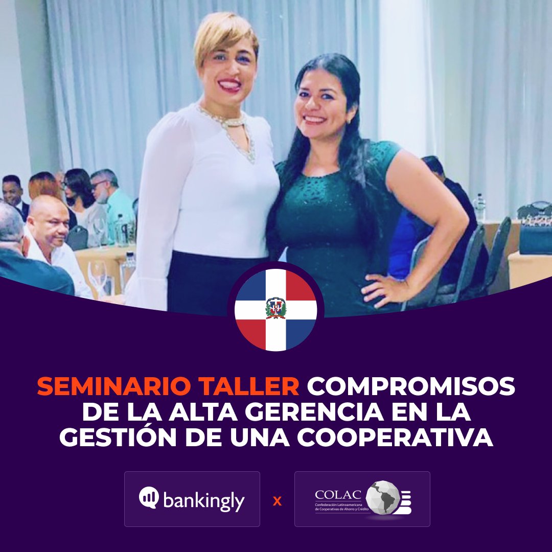 Bankingly's tweet photo. Desde #Bankingly tuvimos la gran oportunidad a exponer en el Taller sobre Compromisos de la Alta Gerencia en la Gestión de una Cooperativa, organizado por #Colac. Una experiencia única dónde pudimos abordar las oportunidades que tienen las #cooperativas en el mundo digital. https://t.co/6g66oQ0qV5