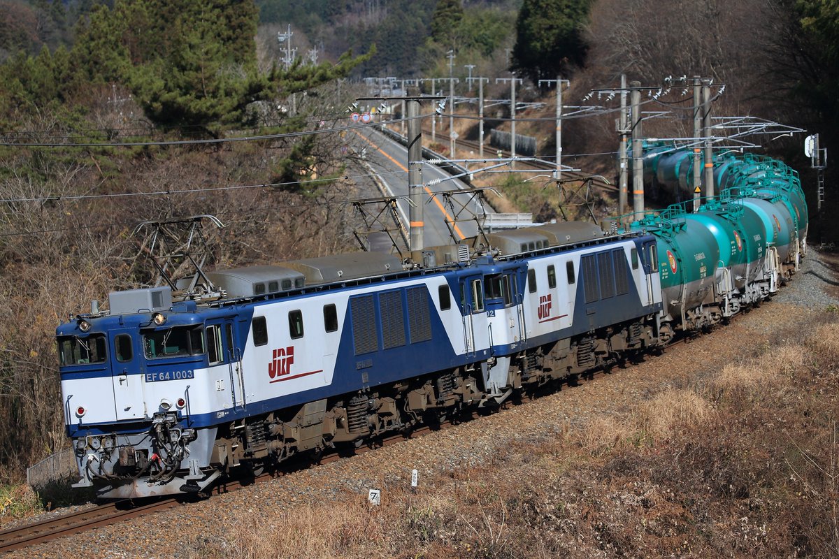 1003号機の日 #EF64 #タキ #中央西線 #8084レ #牛乳パック #エンド揃い