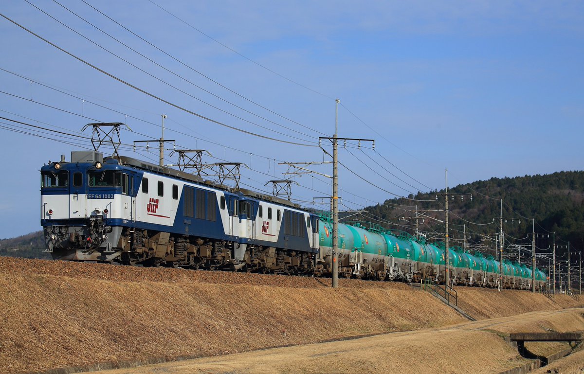 1003号機の日 #EF64 #タキ #中央西線 #8084レ #牛乳パック #エンド揃い
