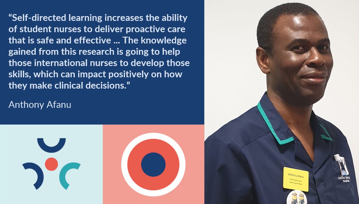 Our latest research profile features Anthony Afanu, whose research is influenced by his own experience of navigating the UK academic system – and by those of the international nurses he teaches oxfordbrc.nihr.ac.uk/research-profi… @OUHospitals @NIHRresearch @OUH_Nursing