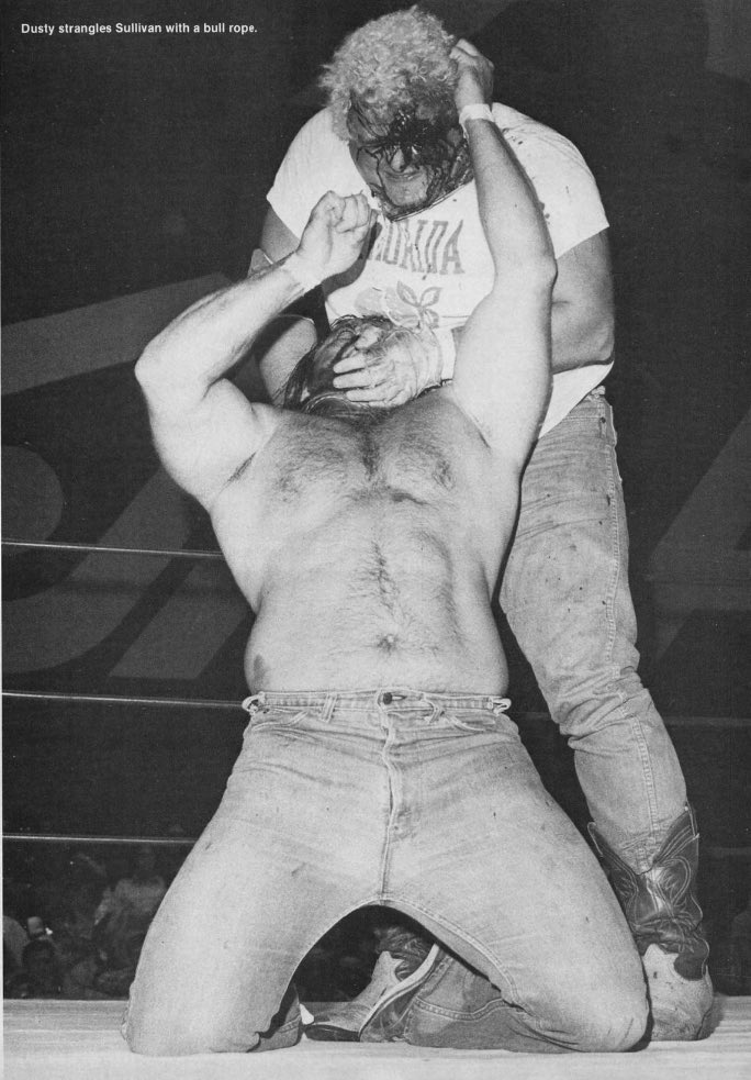 Dusty Rhodes vs Kevin Sullivan #TheAmericanDreamDustyRhodes #DustyRhodes #KevinSullivan #NWA #CWF #JCP #WCW #ProWrestling #Wrestling #WWE #ProWrestlingLegends #OldSchoolProWrestling