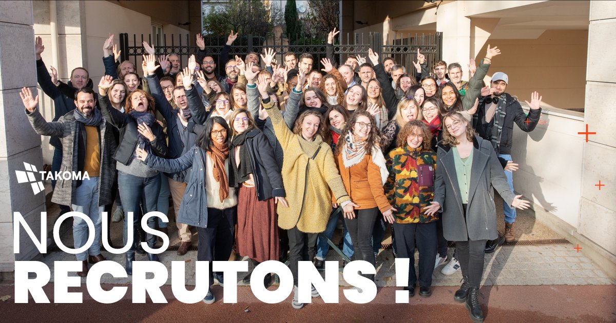 TAKOMA sera présente à l’événement APEC : « Les Rencontres Emploi du Digital &amp; du Numérique », au <a href="/104paris/">CENTQUATRE-PARIS</a>, le mercredi 4 octobre 2023, à partir de 09 heures.
my.weezevent.com/les-rencontres…