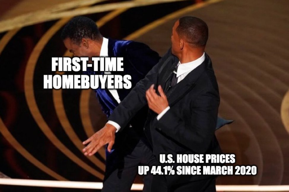 NewsLambert's tweet photo. The U.S. housing market, as told by 3 memes https://t.co/NZOklhwNOs