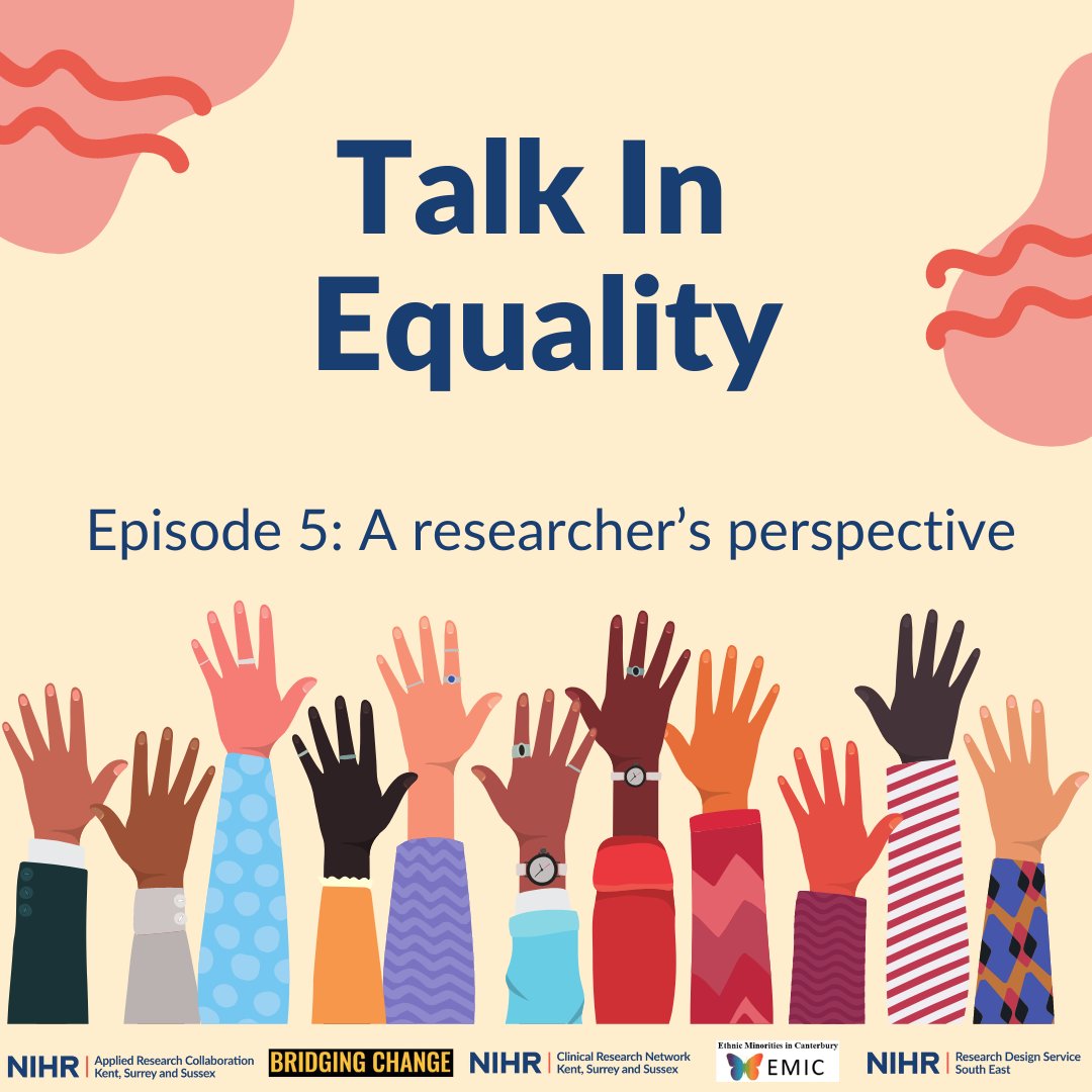 ARC_KSS's tweet photo. 🚨 NEW PODCAST EPISODE ALERT 🚨

This penultimate episode of the series will focus on the importance of developing relationships &amp; the need to take a holistic approach to research 👥

Listen to 'Talk In Equality' episode 5 here 👉 https://t.co/WXN3a6UHRX 🎧 https://t.co/6xcUIoQjS8